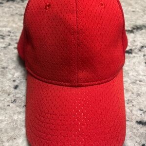 Hat men’s, red Augusta sportswear